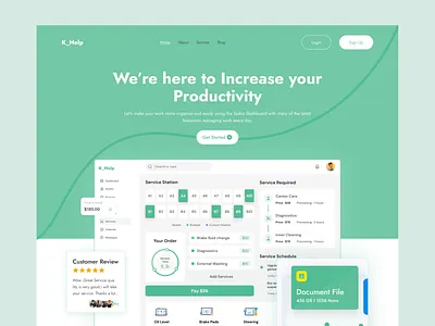 SaaS Landing Page for business 2022 agency website clean ecommerce ecommerce website habib landing page landing page design landingpage sass sass landing page sass website ui ui design uiux website website design