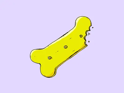 Dog Cookie 🍪 cookie dog illustration procreate