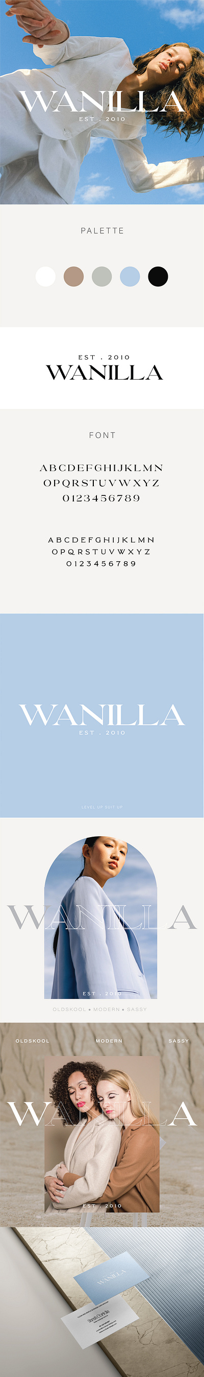 Wanilla - Branding & Logo Design advertising brand design brand identity branding design digital design graphic design logo logo design logotype maketing social media post socialmedia visual identity