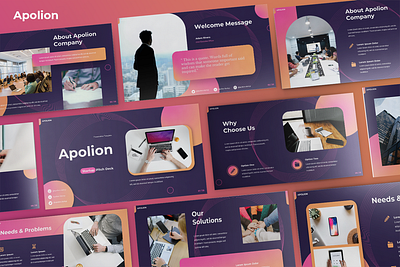 Presentation Template brand branding business design graphic graphic design layout pitchdeck presetation startup template ty typography ui ux