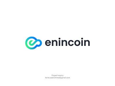 Payment logo design enincoin - branding -logo design- tech logo branding letter logo logo logo design logo designer tech technology