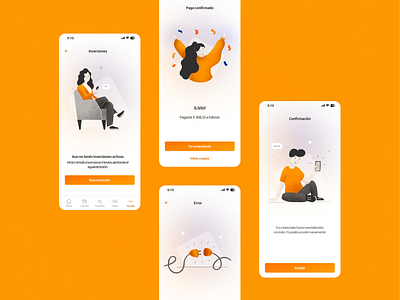 Empty states app empty state illustration procreate ui