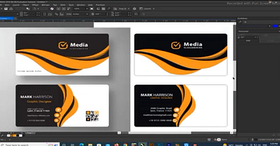 Business Card designing branding graphic design logo