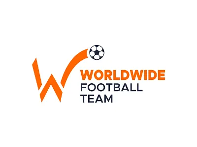 Worldwide Football Team earth football football logo football team football team logo global universal world wide worldwide