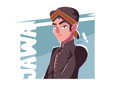 Jawa artwork character culture illustration indonesian java javanese