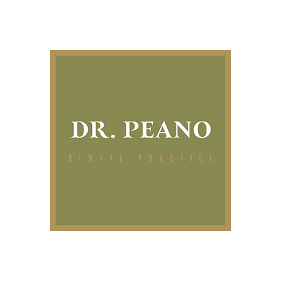 Dr. Peano, Dental Practice branding graphic design logo logo design
