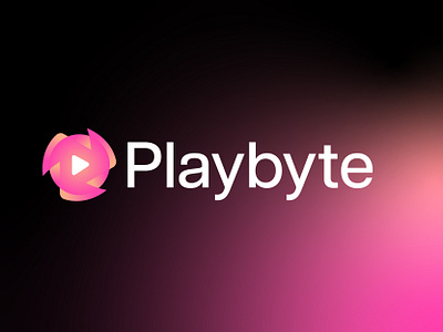 Playbyte Logo Design branding creativelogo cryptologo design designalogo illustration logo logoconceptdesign logodesign logodesigner logotype medialogo modernlogo nftlogo playlogo techlogo