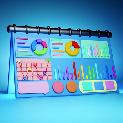 3D UI icon & web illustration. 3d design illustration