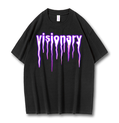 Visionary Streetwear Design apparel clothing design fansy fashion idea inspiration magenta streetwear style trendy typography