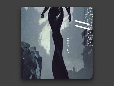 2022 // sexy.af album art cover art spotify cover