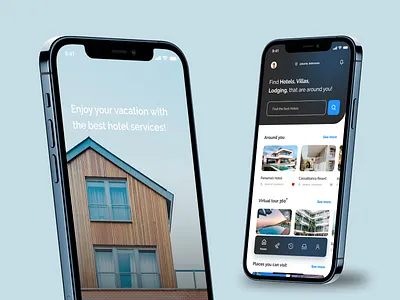 Booker - Booking Hotel App app application booking hotel design hotel app mobile app mobile ui ui ui design user interface ux