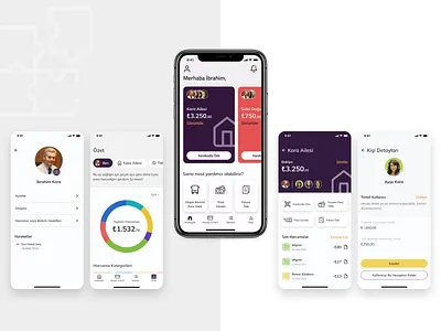 Puzzle - Mobile App branding clean finance fintech graphic design ios iphone minimal minimalist mobile mobile app mobileapp ui ui design uidesign uiux ux ux design uxdesign uxui