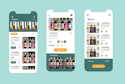 App design mobile application app ui