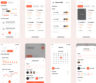 Taskdo management app app design design app ui ux