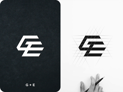 GE MONOGRAM LOGO best logo best monogram branding design ge monogram ge monogram logo identity logo monogram monogram design monogram logo