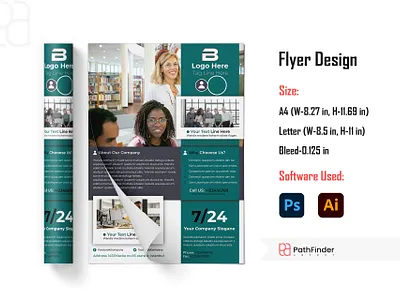 Corporate Flyer design branding cor corporate flyer design flyer flyer design graphic design print