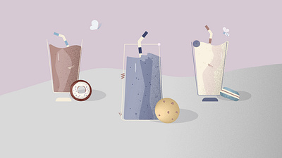 Grandma’s desserts art brand illustration branding color design flat design graphic design illustrate illustration illustration for motion vector