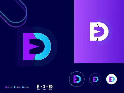 D+E logo , D Letter Logo, Modern E Letter Logo brand identity branding branding design business logo creative logo d letter logo design e letter logo e logo graphicstockbd illustration letter d letter e logo logodesign modern d letter logo modern d logo modern e logo modern logo typography