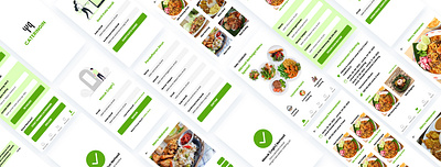 Custom Catering Order Application - CATERINGIN application catering cateringin custom order ui user interface design