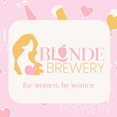 Blonde Brewery: Brand Design Challenge branding design graphic design illustration logo typography vector