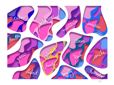 Gentle Reminders | Figma abstract digital art design figma illustration