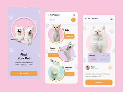 Pet adoption app