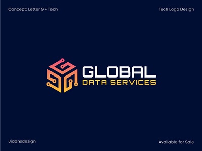 GLOBAL Tech Unused Logo Design brand identity brand logo branding branding design business logo creative logo design flat flat logo graphic design graphicdesign illustration logo logodesign logofolio logos minimal logo modern logo service logo tech logo