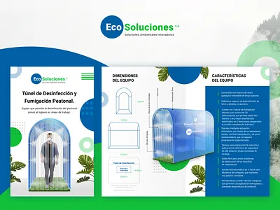 Eco Soluciones branding figma graphic design markeing ui
