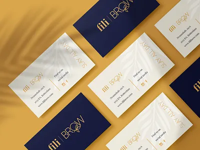 Fili | Brow beauty beauty salon brand design branding business card corporate identity cosmetica cosmetica salon design graphic design illustration logo mockup mockups photoshop salon
