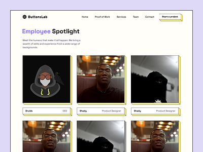 ButtonsLab v1 - Team