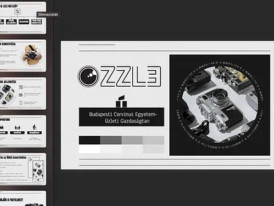 OZZLE logó + projekt