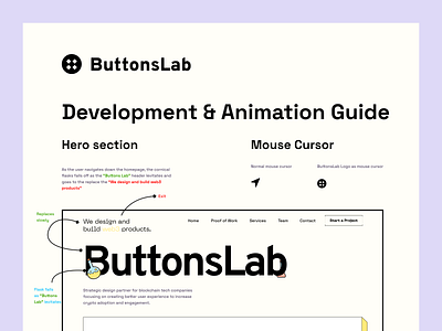 ButtonsLab v1 - Development and Animation Guide