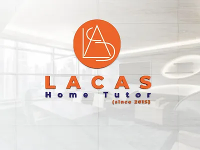 LACAS HOME TUTOR LOGO animation branding design graphic design illustration logo motion graphics