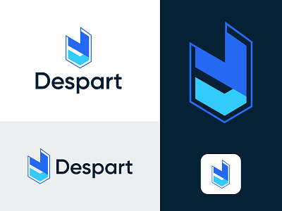 Despart logo a b c d e f g h i j k l m n o p brand identity branding letter logo letter mark logo logo design logo designer modern logo popular logo professional logo designer simple logo treading logo visual identity visual identity designer