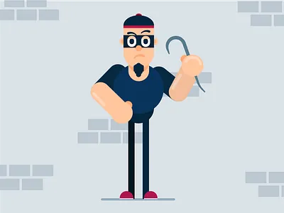 Thif character characterdesign drawing flat design illustration vector