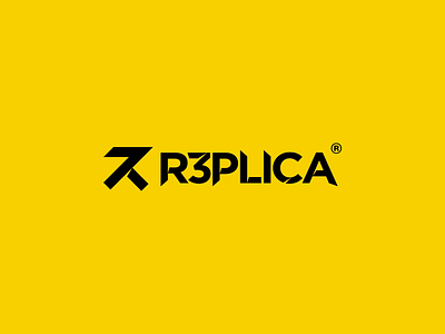✪ R3PLICA® — Branding & Identity ai art brand identity branding graphic design identity logo logo design logotype modern nft