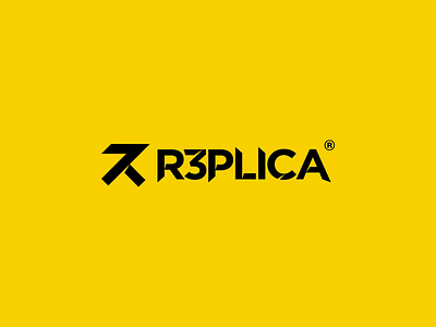 ✪ R3PLICA® — Branding & Identity ai art brand identity branding graphic design identity logo logo design logotype modern nft