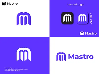 M Letter Logo Concept, Unused logo,Branding 3d a b c d e f g h i j k l m n o p b c f h i j k m p q r u v w y z branding business logo company logo creative design graphic design illustration letter m logo logo inspirations logo mark m professional logo vector