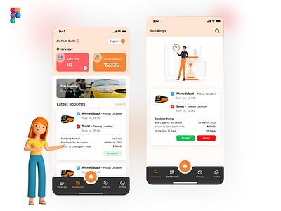 Booking Agency App agency app app ui booking app branding bus booking design landing page design travel app ui ui design