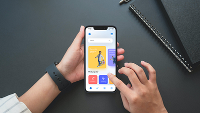 Mobile Doctor design figma ui