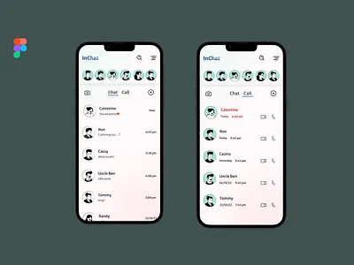 Chatting app UI graphic design ui uiux user interface ux