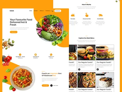 Food Landing Page food landing page foodwebsite landing page how to design a landing page landing page builder landing page design landing page design figma landing page html css landing page html css javascript landing page tutorial landing page using html landing pages landing pages that convert restaurant landing page