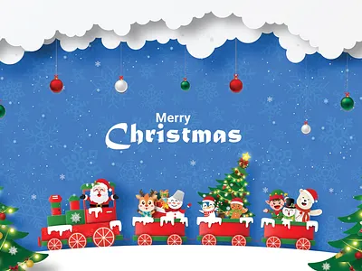 Christmas Banner design illustration photoshop ui user experience ux web