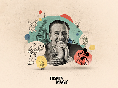 Walt Disney cartoon collage collage art collage digital collage maker collageart design disney graphic graphicdesign illustration walt disney