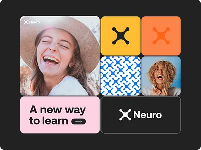 Neuro - Branding for educational platform brand guidlines brand identity brandbook branding clean graphic design logo logo design logobook logotype minimal visual identity