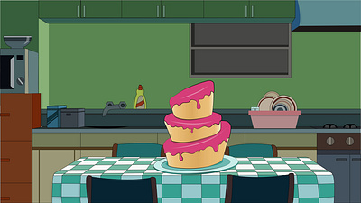 Game kitchen adobe art branding cake design fun game graphic graphicdesign illustration illustrator kids logo photoshop vector