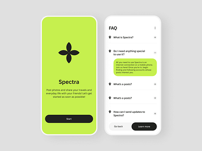 FAQ app branding dailyui design graphic design illustration logo ui ux vector