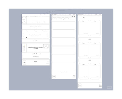 Portfolio Project mockup portfolio ui ux wireframes
