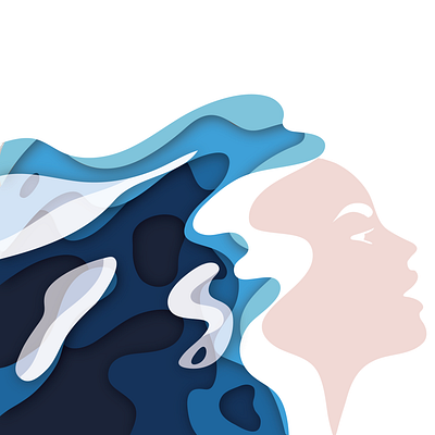 Depths art brand design branding business card corporate identity design illustration illustration design logo ui ux vector vector art womensday