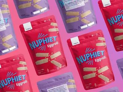 NUPHIET branding design food graphic design logo pa packaging design
